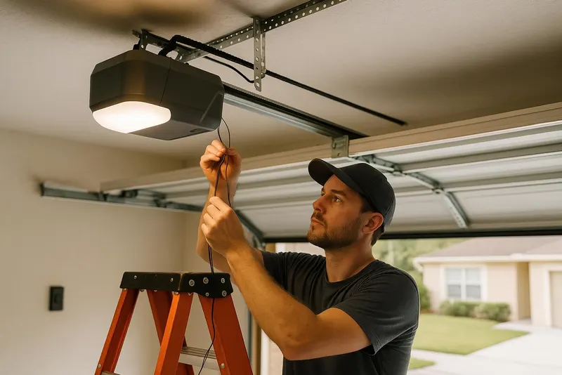 Garage Door Opener Installation in Montverde
