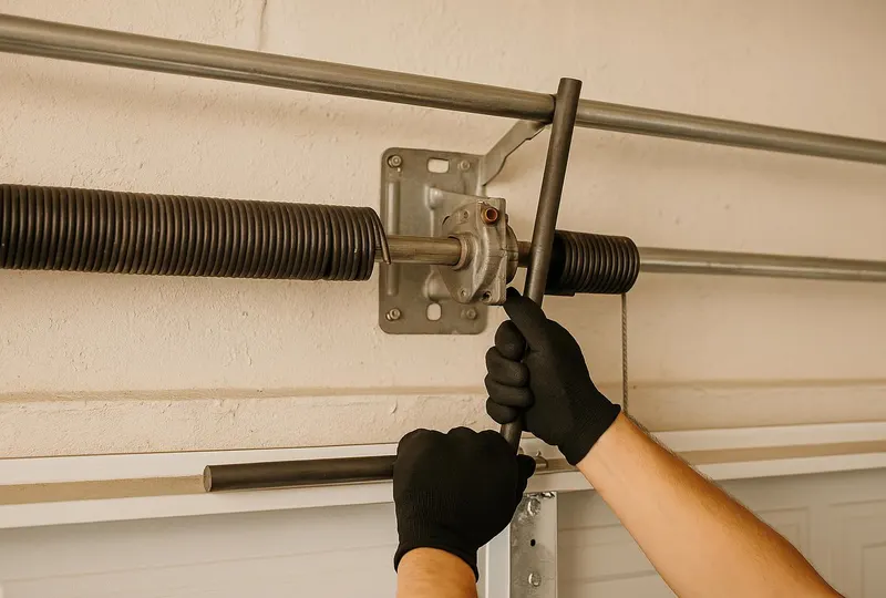 Off Track Door Repair in Montverde